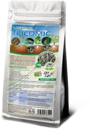 Tricomic Bio – Inoculo di funghi micorrizici, Beauveria bassiana, Metarhizium – Stimola l’espansione radicale – 1 Kg