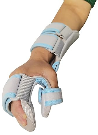 Stecca per La Mano A Riposo, Tutore per La Mano del Dito Metacarpale Supporto per Grondaia Ulnare Protezione del Braccio Sinistro, Tutore Supporto per Il Supporto della Mano, Infortunio al Polso