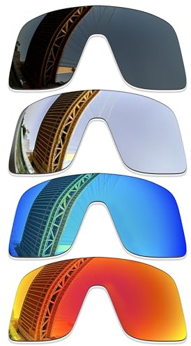 LenzProse 1,5 mm polarisierte Ersatzgläser für Oakley Sutro OO9406 / Sutro Asian Fit OO9406A Sonnenbrille, kratzfest, perfekte Passform