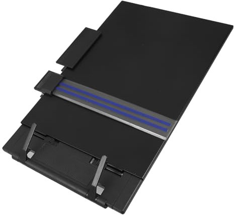 FUNNETOYU Dokumentenhalter Leseständer Aus Metall Verstellbar Mit Klemme Kompakt Für Schreibtisch Und Studium Nackenschmerzvorbeugung Für Büro Und Schüler