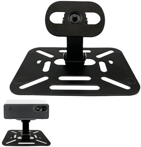 Projector Mount, Stand, Projector Bracket, Adjustable Stand for, Rotation Mounting Bracket, Compatible with Most Projectors for Home Cinema, Office Presentations, Outdoor Use