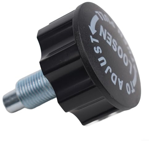 Tornillo de pasador de bloqueo para bicicleta estática, perilla de resorte ajustable, pieza de repuesto para bicicleta estática, equipo de fitness