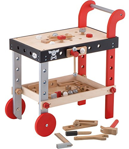 Trudi 82462 Werkbank Rock Haushaltsspielzeug, 48 x 50 x 26 cm