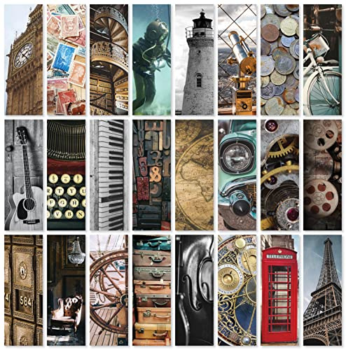 JBH Creations Vintage Bookmarks - Pack of 48