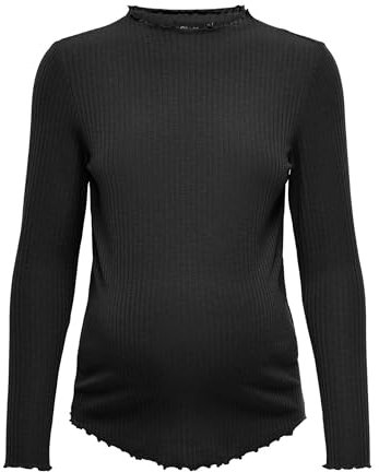 ONLY MATERNITY Olmemma L/S High Neck Top JRS Noos