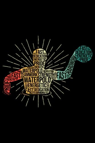 Water Polo Player Coach Sport Lover Athlete Swimmer Funny: Waterpolo Gifts Goalie Gear Water Polo | Dot Grid Journal, Notebook or Organizer | Notes, ... book, Scheduler, Task Checklist | 6x9 Inches