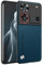 HONLEN Funda para Nubia Z60 Ultra/Leading Version/Photographer Edition (6.8 Inches) Carcasa de Negocios Respaldo de Cuero Zafiro