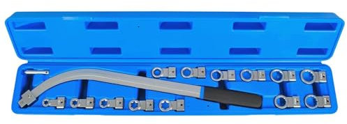 Stahl-Faust Juego de llaves tensoras con correa dentada y llave tensora, 10 piezas