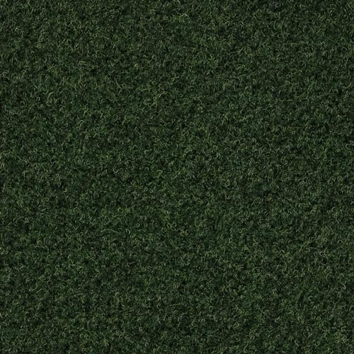 Rasenteppich für Balkon mit Drainage Noppen Kunstrasen dunkelgrün wasserdurchlässig Rasenteppich Meterware 7,5 mm dick