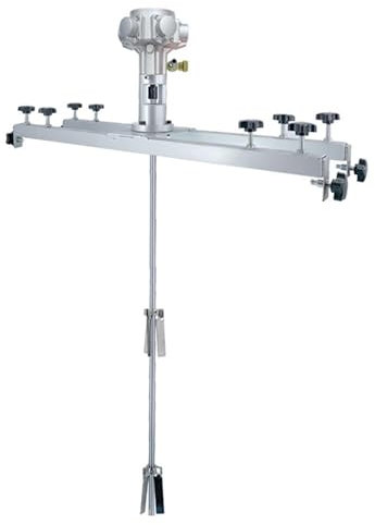 Mezclador neumático de 3/4HP, máquina mezcladora de tanque de 250 galones con soporte, ajuste de 72-120 cm, for mezclar lechada de cemento, mortero, revestimiento de pintura