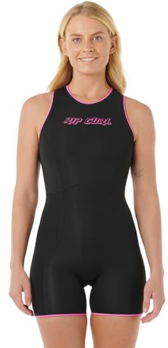 RIP CURL 2026 Mujer Steph Gilmore G-Bomb 1.5mm Short Jane 14BWSP - Black/Pink