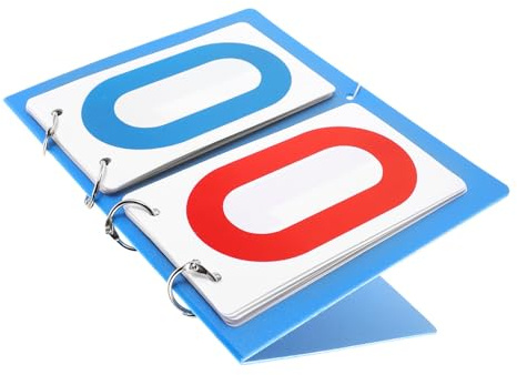 DOITOOL Tableau des Scores Portable en Plastique pour Football et Tennis de Table Haute Lisibilité et Fonctionnalité Pratique, pour Matchs en Intérieur et Extérieur