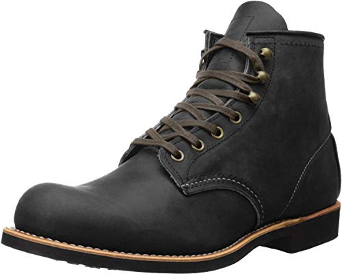 Red Wing Blacksmith Mens - Black Prairie Leather - 45 EU