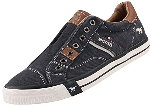 Mustang 4072-403-9, Men’s Slip On, Black (Schwarz 9), 8 UK (42 EU)