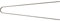 Curana Schutzblechstrebe Ø 4mm 28 55mm breit 370mm lang CLS4.0D55370 +Flicken