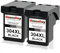 HenceBuy 304 Druckerpatronen Schwarz Ersatz für HP 304 XL 304XL Patronen Kompatibel für HP Envy 5030 5000 5010 5032 5020 HP Deskjet 3750 3760 3700 3762 3720 2630 2620 2622 2600 Drucker (2 Schwarz)
