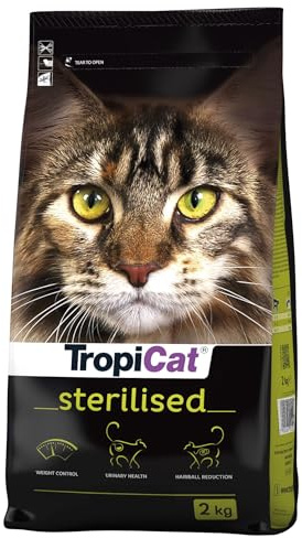 Premium mat för vuxna katter efter sterilisering TROPICAT STERILISED 2 kg