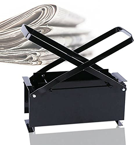 Papperspress, brikettpress, pappersbrikettpress, återvinningspapper, papperstillverkare, svart, metallpapper, brikettpress, papper, log, briketter, brikettmaskin