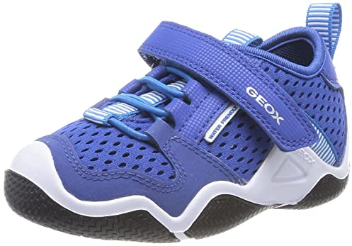 Geox Jungen Jr Wader Sneaker, Royal Sky, 33 EU