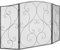 VEVOR Pare-feu de Cheminée 3 Panneaux Grille de Protection Cheminée en Fer Robuste 121,9x76,7 cm Pare-étincelles Autoportant Pas d'Assemblage Nécessaire pour Salon Décoration d'Intérieur Vintage, Noir