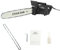 Calager Electric Chainsaw,2.6KW Powerful Chain Saw with 16 inch Bar,220V Motor,Lightweight Portable Small Corded Electric Chain Saw Handheld Chainsaw for Garden Wood Trees (Black)