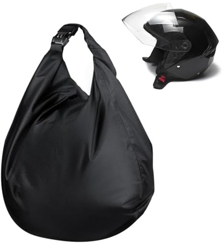 CUEMOON 30L Abschließbare große Oxford-Helmtasche für Motorrad- und Fahrradhlm, Skihelm, Basketball, Fitness