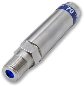 TechDirect MoCA Filter - Filtro coassiale punto di ingresso (PoE) per una maggiore sicurezza della rete MoCA e isolamento del segnale - Compatibile con TV via cavo, Internet e reti MoCA 2.5