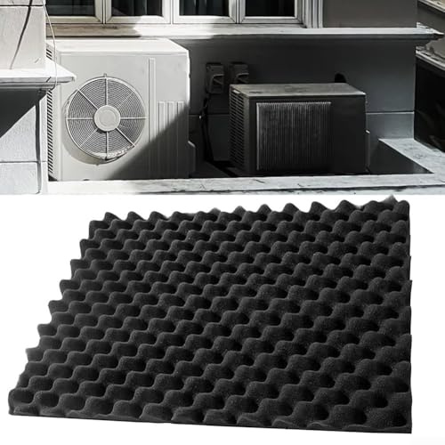 Sileduove Alfombrilla de goteo extraíble para aires acondicionados, almohadilla magnética de espuma diseñada para unidades de ventana de hierro para gestionar el flujo de agua