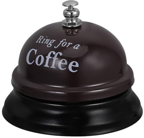 STAHAD Classroom Doorbell Call Bell Loud Ringing, Aluminium Alloy Desktop Bell Designed for Quick Assistance in Hotels and Offices, Featuring Attention Grabbing and Easy to Use Functions