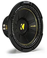 KICKER 44CWCD104 10 Inch Woofer CompC104 Black