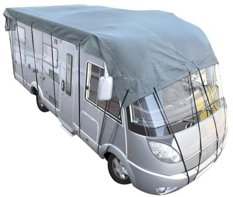 cartrend 10252 Takskyddspresenning, 6,0 x 3 m, Grå