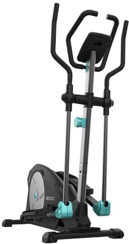 Cecotec Vélo elliptique à résistance magnétique Drumfit Elliptical 8000 Magno. 8 Niveaux réglables manuellement, Volant inertie 8 kg, Mouvement 38 cm, cardiofréquencemètre, écran LCD, Support