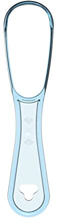 Gratte-langue adulte en plastique de qualité alimentaire double face brosse de nettoyage hygiénique pour l'haleine réutilisable outil de nettoyage de la bouche avec poignée antidérapante brosse de