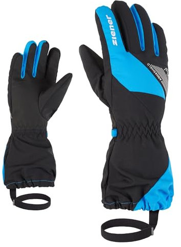 Ziener Kinder LAILACO Ski-Handschuhe/Wintersport | wasserdicht, PFC frei, Persian Blue, 5