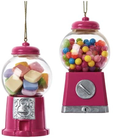 Addobbo Albero Di Natale Ornamenti Distributore di caramelle, 2 Figure assortiti