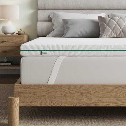 Novilla 7,5cm Matratzentopper 120x200cm Memory Foam – Kaltschaum Topper für Sofa, Bett, Boden, Gästebett, Wohnwagen – Schlafauflage weich & stützend – Waschbar mit Gummiband – Gel Topper
