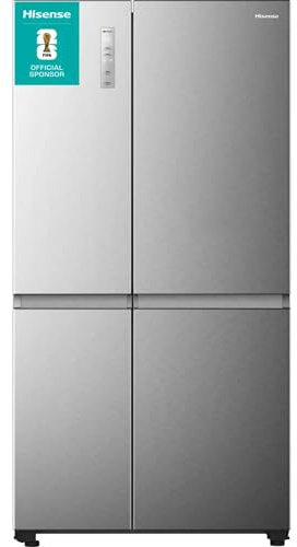 Hisense American Style Fridge Freezer 60/40 Total No Frost - Silver - RS5P668SSCC