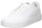 adidas Women's Court Platform Shoes, Cloud White/Cloud White/Core Black, 4 UK