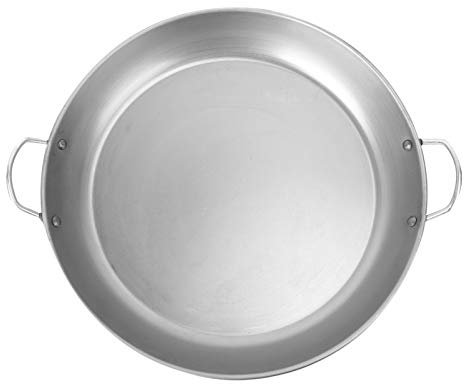 YARNOW Outdoor Bbq Pan Round Frying Pan Wrought Iron Barbecue Pot for Household