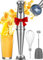 KOIOS Immersion Blender, 1000W Anti-scratch 3-in-1 Hand Blender, Upgraded 12-Speed Stainless Steel Blender with Turbo Mode, Whisk and Milk Frother, BPA Free