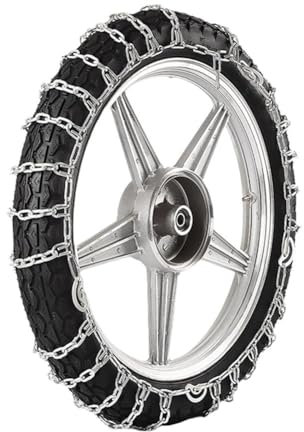 Cadenas de nieve para motocicleta, resistentes al desgaste, antideslizantes, automáticas, accesorios para motocicleta, cadena de nieve para neumáticos, W7D0, fijación de carretera