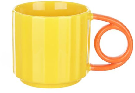 KASANOVA Tazza gialla in porcellana 360 ml Handly