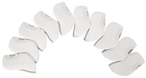 Lot de 10 housses de protection transparentes en néoprène pour tête de club