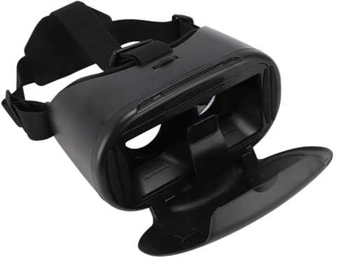 Walfront Casque VR Lunettes de réalité Virtuelle 3D, Technologie de Protection des Yeux, IPD Réglable pour Smartphones de 5 à 7 Pouces, Parfaits pour Les Enfants et Les Utilisateurs Occasionnels