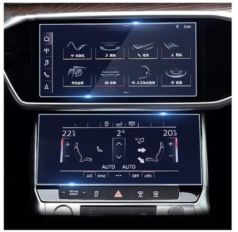 Lámina Protectora para el navegador del Coche BYD Seagull EV 2024, Membrana del salpicadero y Pantalla de Cristal Templado.