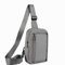 Baiyian Leichte Brusttasche, Chest Crossbody Bag, Sling Bag Wasserdicht, Schultertasche Klein für Herren und Damen, zum Wandern Radfahren Reisen Outdoor-Sportarten - Grau