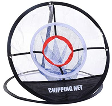 Golf övningsnät flisning pop up inomhus golf övningsnät bärbar golf måltillbehör träning, golf chipping nät