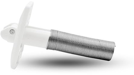 DOJA Barcelona | Roller Blind Belt Guide with Spring | Roller Blind Guide | 18 mm | Roller Shutter Rope Guide with Spring | Roller Shutter Belt Guide | Roller Shutter Guide