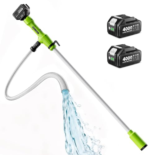 Taskstar Cordless Stick Transfer Pump for Water/Diesel, 5.6CM Filter OD