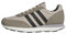 adidas Herren Run 60s 3.0 Leather Shoes Schuhe, Wonder beige/core Black/Putty beige, 45 1/3 EU